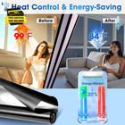 Window Privacy Film One Way  Reflective Home Glass Mirror Tint See Out Not In  H