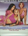 Destiny s Child 2001 Survivor Promotional Poster Flawless New Old Stock Beyonce