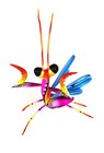 Oaxacan Wood Carving Victoria Blas Mantis Insect Oaxaca Mexico Folk Art Alebrije