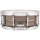 Ludwig Universal Series Black Brass Snare Drum With Chrome Hardware 14 X 5 5 In 