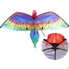 New 3d Single Line Parrot Kites Outdoor Fun Sports Beach Single Line Kite Green