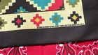 Southwest Argyle 22x22 Bandanna Usa Made In South Carolina Single Side Print