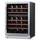 Ca lefort 24  Dual Zone Wine Cooler 52 Bottles 40   64  f With Racks lights door