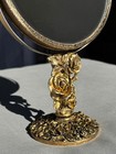 Vintage Matson G793 Gilt Ormolu Roses Swivel Vanity Mirror Hollywood Regency