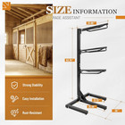 3 Tier Saddle Rack Heavy-duty Saddle Stand For English And Western Style Quick A