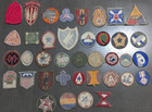 Genuine Us Military Colored Patch Lot - Ww2   Korea