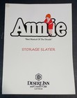 Annie Musical Desert Inn Program   Table Tent Las Vegas Casino Shelton Coombs