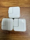 3 Pack   Original Apple 12w Usb Wall Charger Adapter Oem X3 Charging Cubes
