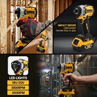 Dewalt Dcf860 20v Brushless Impact Driver Cordless Power Drill Tool Home Upgrade