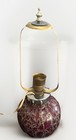 Rare Wmf Ikora Glass Lamp 1930 Art Deco Mcm Red German Vintage Original Signed