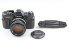    mint    Canon Ae-1 35mm Slr Film Camera Black Body Fd 50mm F1 4 S s c Lens  Japan