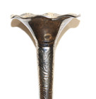 Tussie Mussie Bridal Bouquet Flower Holder Silver Metal 5 5    Vintage