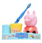 Peppa Pig Toothbrush Set For Kids With Holder  Toothbrush   Rinse Cup 