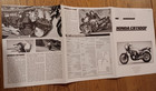 Honda Cb1100f Road Test Brochure Cycle Magazine Reprint 6 Page Dealer Display