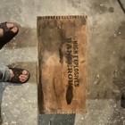 Trojan Explosives High Explosives Vintage Wooden Crate Box 50 Lbs
