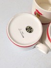 4 Vintage 1961 Holt Howard Rooster Ceramic Coffee Mugs Cups Retro Farmhouse 3d