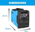 Pulsar 6000w Dual Fuel Inverter Generator With Remote Start   Co Sentry