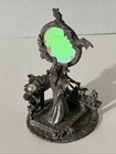 1986 Gallo Pewter Wizard Eye 9233 Crystal Accent Approx 4  Sorcerer S Tolano