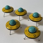 Handcrafted Marble Ufo   Alien Collectible   Spacecraft   Extraterrestrial Craft