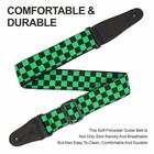 Nefelibata Guitar Strap personalised Cotton Double Layer Cotton Guitar Straps   
