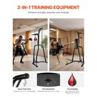 Uimoso 2 In 1 Heavy Duty Punching Bag Frame Boxing Punching Fitness Stand Steel