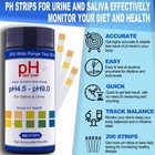 Ph Test Strips For Urine   Saliva - 200ct 1 Count  pack Of 200 
