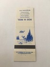 Vintage Matchbook Cover Matchcover Fishing Rod N Reel Bridgewater Ns Canada