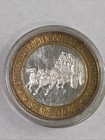  999  10 Silver  10 Gaming Token Sam   s Town Las Vegas