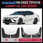 Mud Flaps Splash Guards 4pcs Front   Rear Side Mud Guards Compatible With Toyota