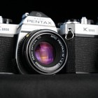     Mint Condition     Pentax K1000 Film Camera W  50mm Lens Vintage Asahi