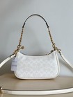 Cv933 Signature Leather Shoulder Bag Glacier White Limited-time Special Offer