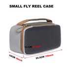 Kylebooker Ripple Reel Case With See Through Mesh Pockets For Fishing Gear M