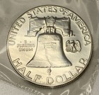 1960 90  Silver Proof Ben Franklin Half Dollar In Original Mint Cello - St428