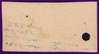 British India Pre-1947 2a Green Revenue Stamp  Punch   Manuscript        