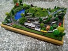 Hand Held 4 x7  Oval Train Layout  