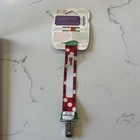 New Ulubulu Universal Pacifier Clip Santa Claus On Sleigh   Reindeer M1