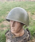 Original Steel Helmet Ssh 40 Wwii Combat Military Soviet Army Rkka Big Size 3 