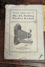 Kodak No  3-a Autographic Model C Camera W  Bausch Lomb Lens Stylus Case Manual