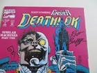 1992 Marvel Comics Deathlok   7 Punisher Signed By Creator Rich Buckler  Coa