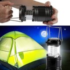 2 Pack Portable Collapsible Lep Camping Led Lanterns Lamps Usa Seller Free Ship