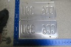 New York License Plate Tag 1986 86 Ny Pair Set Graphic Statue Of Liberty Cc6 39u