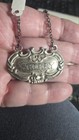 Vintage Wallace Sterling Silver Sherry Liquor Decanter Tag Bottle Label 