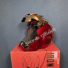 Autoking Iron Man Mk5 Helmet Electronic Voice Activated Open close Gold Mask New
