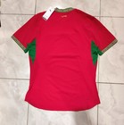 Men s Morocco Home Jersey Player Issue Kitroom Soccer Football Size Medium