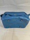 Vtg Samsonite Silhouette Aqua Blue Carry On Travel Luggage Bag   Shoulder Strap