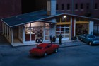 Walthers   Ho Scale   Vintage Gas Station   Spaces   Interior Lighting   Detail