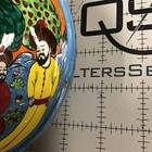 Vtg Kutahya Turkey Yavuz Gini Hand Painted Pottery Plate  Signed By  Adnan