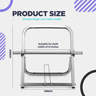 Hicarer Durable Single Axle Cable Caddy 13 X 16 Inch Wire Spool Rack Holder Comm