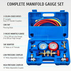 Ac Manifold Gauge Set 3 Way 5ft For R134a R12 R22 R502  Refrigeration Charging