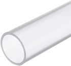 Meccanixity 2 Inch Clear Pvc Rigid Tube Round Pipe 43mm Id 50mm Od 14  High Impa